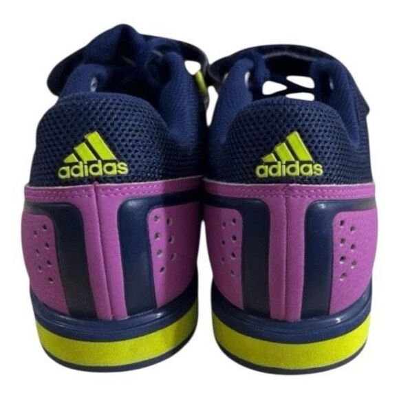 Adidas Powerlift 2.0 Women Weightlifting Shoes Size 7.5 Purple Trainers Athletic - Picture 7 of 12